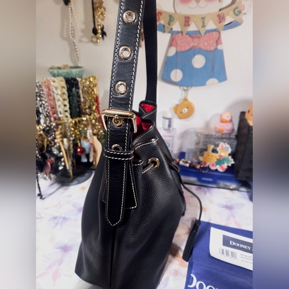 Dooney & Bourke Drawstring Bucket Bag - Picture 3 of 7